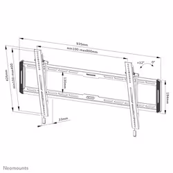 Neomounts support mural pour tv - Vue supplémentaire 17