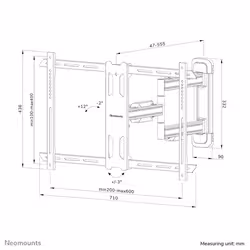 Neomounts support mural pour tv - Vue supplémentaire 15
