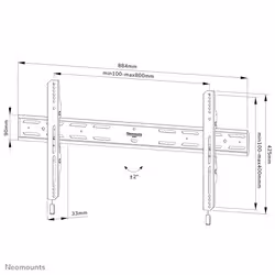 Neomounts support mural pour tv - Vue supplémentaire 14