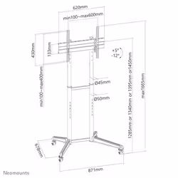 Neomounts support de sol - Vue supplémentaire 7