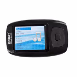 Difrnce MP2000 lecteur et enregistreur MP3/MP4 2 Go Noir - Vue supplémentaire 3
