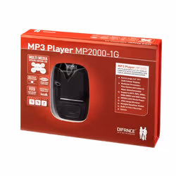Difrnce MP2000 lecteur et enregistreur MP3/MP4 2 Go Noir - Vue supplémentaire 4