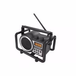 Perfectpro LUNCHBOX Radio portable Noir, Argent - Vue supplémentaire 3