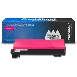 PrintAbout TK-560M Cartouche de toner Compatible Magenta