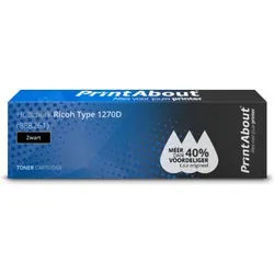 PrintAbout Type 1270D Cartouche de toner Compatible Noir
