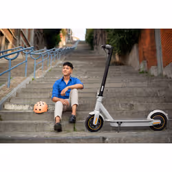 Ninebot by Segway KickScooter G30LE 25 km/h Orange, Blanc - Vue supplémentaire 8