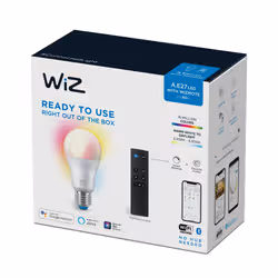 WiZ Ampoule 8 W (éq. 60 W) A60 E27 x1 + télécommande - Vue supplémentaire 5
