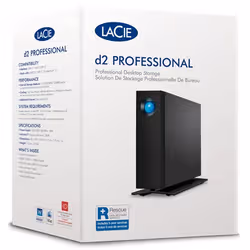 LaCie d2 Professional disque dur externe 20 To Noir - Vue supplémentaire 2