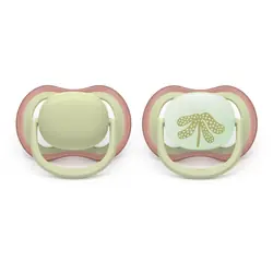 Philips AVENT SCF087/18 tétine pour bébé Tétine pour bébé classique Orthodontique Silicone Vert