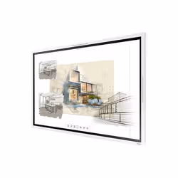 Samsung WM55R Panneau plat de signalisation numérique 139,7 cm (55") LED Wifi 350 cd/m² 4K Ultra HD Blanc Écran tactile 16/7 (LH55WMRWBGCXEN) - Vue supplémentaire 5