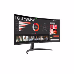 LG 34WR50QC-B.AEU écran plat de PC 86,4 cm (34") 3440 x 1440 pixels UltraWide Quad HD LCD Noir - Vue supplémentaire 3