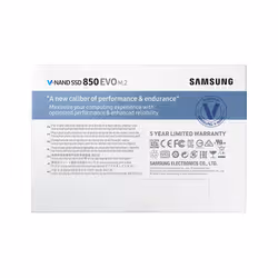 Samsung 850 EVO M.2 250 Go Série ATA III - Vue supplémentaire 10