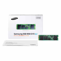Samsung 850 EVO M.2 250 Go Série ATA III - Vue supplémentaire 12