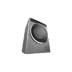 LG FH4U1JBHK6N machine à laver avec sèche linge Autoportante Charge avant Acier inoxydable