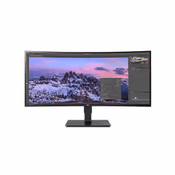 LG 35BN77CP-B.AEU écran plat de PC 88,9 cm (35") 3440 x 1440 pixels Quad HD LED Noir - Vue supplémentaire 4