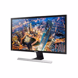 Samsung LU28E590DS/ZN écran plat de PC 28" 3840 x 2160 pixels 4K Ultra HD Noir, Argent - Vue supplémentaire 3