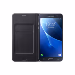 Samsung EF-WJ710 coque de protection pour téléphones portables 14 cm (5.5") Folio porte carte Noir - Vue supplémentaire 3