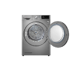 LG RC90V9AV2W sèche-linge Autoportante Charge avant 9 kg A+++-10% Acier inoxydable