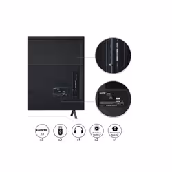 LG OLED OLED65A26LA TV 65" 4K Ultra HD Smart TV Wifi Argent - Vue supplémentaire 5