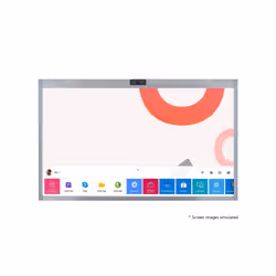 LG 55CT5WJ-B affichage de messages Écran plat interactif 139,7 cm (55") IPS Wifi 450 cd/m² 4K Ultra HD Argent Écran tactile Intégré dans le processeur Windows 10 IoT Enterprise - Vue supplémentaire 2