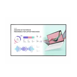 LG 86UH5J-H affichage de messages Écran plat de signalisation numérique 2,18 m (86") IPS Wifi 500 cd/m² 4K Ultra HD Noir Web OS 24/7
