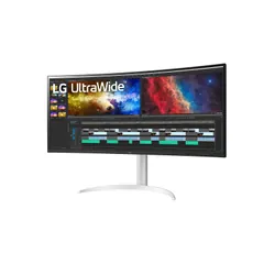LG 38BQ85C-W écran plat de PC 95,2 cm (37.5") 3840 x 1600 pixels Quad HD+ Blanc
