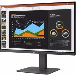LG 27BR550Y-C.AEU écran plat de PC 68,6 cm (27") 1920 x 1080 pixels Full HD LED Gris - Vue supplémentaire 2