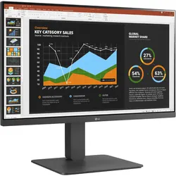 LG MONITOR 24BR550Y-C.AEU écran plat de PC 60,5 cm (23.8") 1920 x 1080 pixels Full HD LED Gris