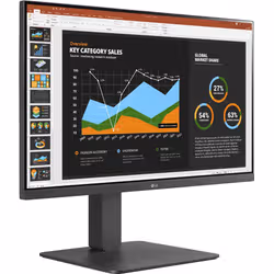 LG MONITOR 24BR550Y-C.AEU écran plat de PC 60,5 cm (23.8") 1920 x 1080 pixels Full HD LED Gris - Vue supplémentaire 8