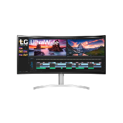LG 38WN95CP-W écran plat de PC 96,5 cm (38") 3840 x 1600 pixels Quad HD+ QLED Blanc