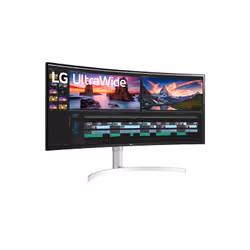 LG 38WN95CP-W écran plat de PC 96,5 cm (38") 3840 x 1600 pixels Quad HD+ QLED Blanc - Vue supplémentaire 3
