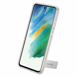 Samsung Clear Standing Rugged Cover S21 FE coque de protection pour téléphones portables 16,3 cm (6.41") Housse Transparent - Vue supplémentaire 6