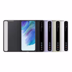 Samsung Galaxy S21 FE 5G Smart Clear View Cover coque de protection pour téléphones portables 16,3 cm (6.4") Folio Lavande - Vue supplémentaire 6