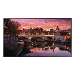 Samsung QB65R-B Panneau plat de signalisation numérique 163,8 cm (64.5") TFT Wifi 350 cd/m² 4K Ultra HD Noir Intégré dans le processeur Tizen 4.0 (LH65QBRBBGCXEN)