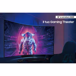 Samsung Odyssey ARK écran plat de PC 139,7 cm (55") 3840 x 2160 pixels 4K Ultra HD Noir (LS55BG970NUXEN) - Vue supplémentaire 6