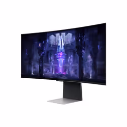 Samsung Odyssey Neo G8 LS34BG850SUXEN écran plat de PC 86,4 cm (34") 3440 x 1440 pixels UltraWide Quad HD OLED Argent (LS34BG850SUXEN) - Vue supplémentaire 8