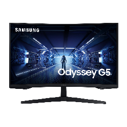 Écran gaming incurvé 32″ WQHD Samsung Odyssey G5 – Courbure 1000R (LC32G55TQBUXEN)