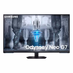Samsung Odyssey Neo G7 écran plat de PC 109,2 cm (43") 3840 x 2160 pixels 4K Ultra HD LED Blanc (LS43CG700NUXEN) - Vue supplémentaire 2