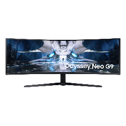 Samsung Odyssey S49AG950NP écran plat de PC 124,5 cm (49") 5120 x 1440 pixels UltraWide Dual Quad HD LED Blanc