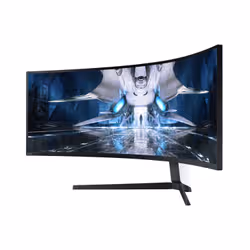 Samsung Odyssey S49AG950NP écran plat de PC 124,5 cm (49") 5120 x 1440 pixels UltraWide Dual Quad HD LED Blanc - Vue supplémentaire 5