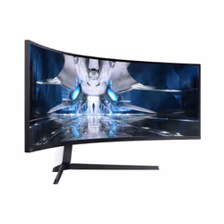 Samsung Odyssey S49AG950NP écran plat de PC 124,5 cm (49") 5120 x 1440 pixels UltraWide Dual Quad HD LED Blanc - Vue supplémentaire 6