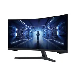 Samsung Odyssey C34G55TWWP écran plat de PC 86,4 cm (34") 3440 x 1440 pixels UltraWide Dual Quad HD LED Noir