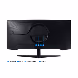 Samsung Odyssey C34G55TWWP écran plat de PC 86,4 cm (34") 3440 x 1440 pixels UltraWide Dual Quad HD LED Noir - Vue supplémentaire 14