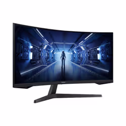 Samsung Odyssey C34G55TWWP écran plat de PC 86,4 cm (34") 3440 x 1440 pixels UltraWide Dual Quad HD LED Noir - Vue supplémentaire 4
