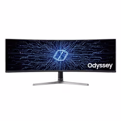 Samsung Odyssey RG90S 124 cm (48.8") 5120 x 1440 pixels 4K Ultra HD LCD Noir (LC49RG90SSPXEN) - Vue supplémentaire 3