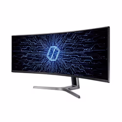 Samsung Odyssey RG90S 124 cm (48.8") 5120 x 1440 pixels 4K Ultra HD LCD Noir (LC49RG90SSPXEN) - Vue supplémentaire 5