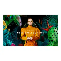 Samsung QH50C Écran plat de signalisation numérique 127 cm (50") LCD Wifi 700 cd/m² 4K Ultra HD Noir Intégré dans le processeur Tizen 24/7