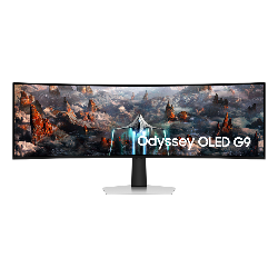 Samsung Odyssey S49CG934SU écran plat de PC 124,5 cm (49") 5120 x 1440 pixels DQHD OLED Argent