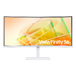 Samsung LS34C650TAU écran plat de PC 86,4 cm (34") 3440 x 1440 pixels 4K Ultra HD LED Blanc