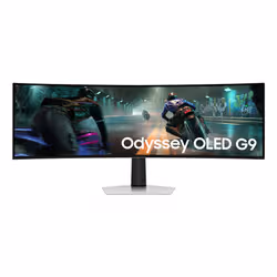 Samsung S49DG910SU écran plat de PC 124,5 cm (49") 5120 x 1440 pixels Dual QHD OLED Argent - Vue supplémentaire 2